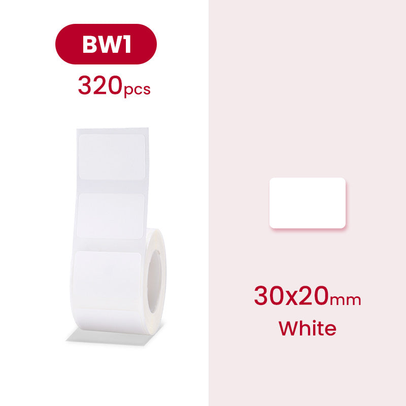 B21/B1/B3S Label - White