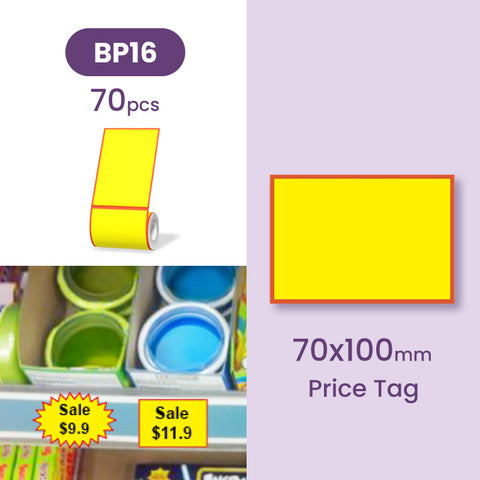 B21/B1/B3S Label - Price Tag