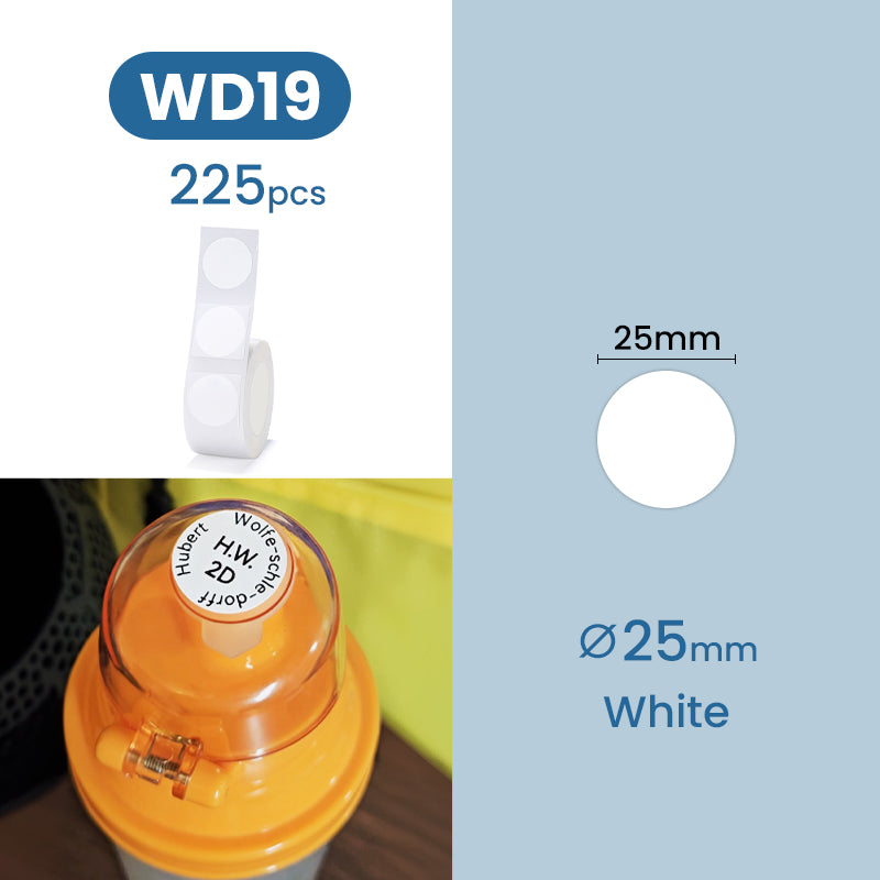 Antbot Label D101 Labels - Circular – Niimbot Label Maker