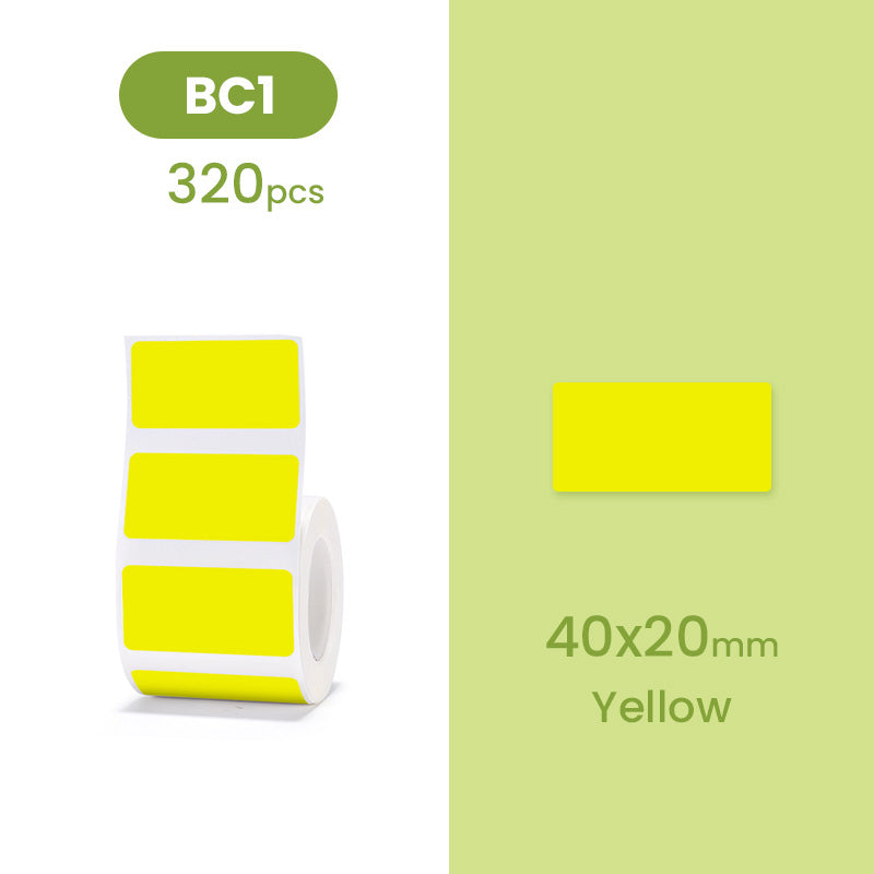 B Series Label - Color