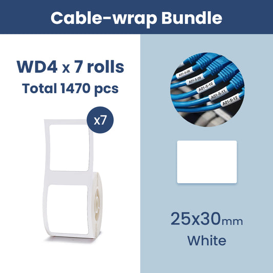 WD4 x7  label bundles